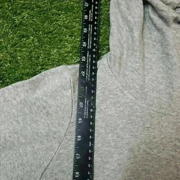 Nike Sportswear Womens Modern Tech Hoodie Size M Medium Gray Sweatshirt 4515 - Picture 6 of 7